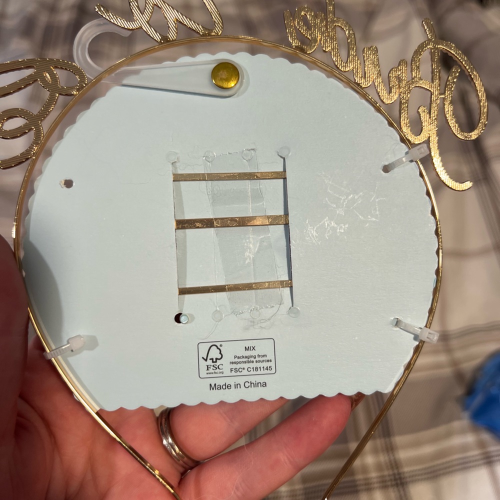 Bride to be headband - Picture 3 of 3